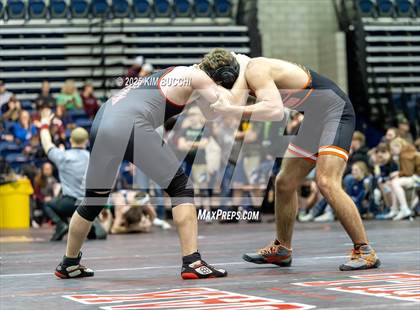Thumbnail 1 in Webster County vs Richwood (WV Army National Guard Duals) photogallery.