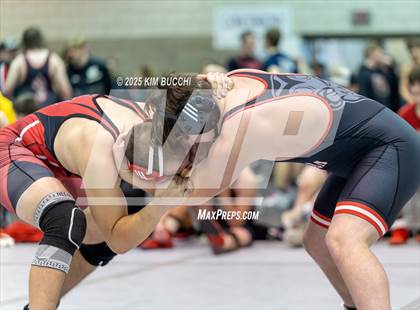 Thumbnail 2 in Webster County vs Richwood (WV Army National Guard Duals) photogallery.