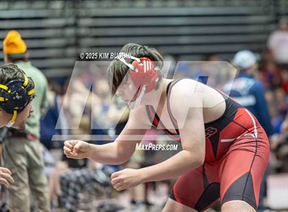 Thumbnail 2 in Webster County vs Richwood (WV Army National Guard Duals) photogallery.
