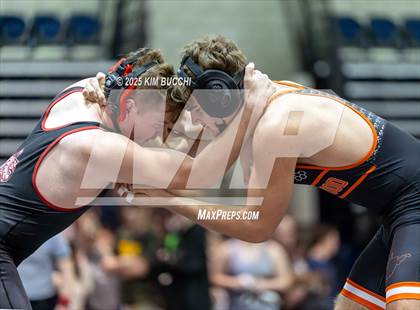 Thumbnail 3 in Webster County vs Richwood (WV Army National Guard Duals) photogallery.