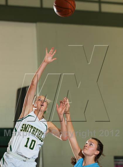 Thumbnail 2 in Johnston vs Smithfield (Pink Madness Tournament) photogallery.
