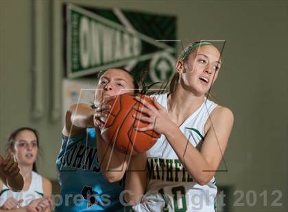 Thumbnail 2 in Johnston vs Smithfield (Pink Madness Tournament) photogallery.