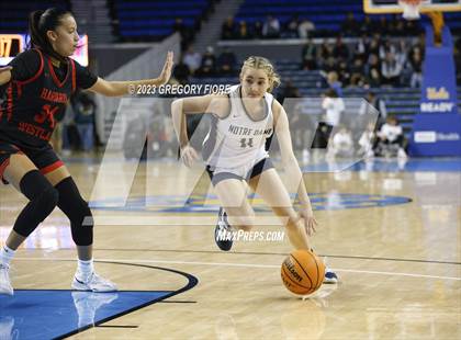 Thumbnail 2 in Harvard-Westlake @ Notre Dame (SO) photogallery.