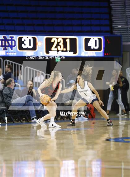 Thumbnail 3 in Harvard-Westlake @ Notre Dame (SO) photogallery.