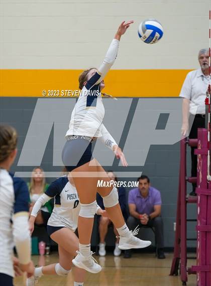 Thumbnail 1 in Arizona Lutheran Academy vs. Pusch Ridge Christian Academy photogallery.