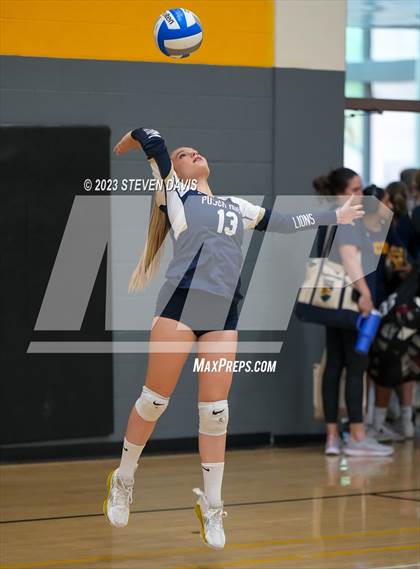 Thumbnail 1 in Arizona Lutheran Academy vs. Pusch Ridge Christian Academy photogallery.