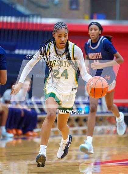Thumbnail 3 in DeSoto vs McKinney North (Allen Hoopfest Tournament) photogallery.