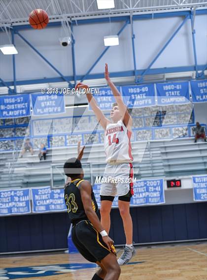 Thumbnail 1 in Atascocita vs East Central (South San Boys Basketball Tournament) photogallery.