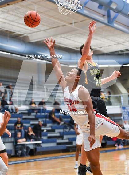 Thumbnail 3 in Atascocita vs East Central (South San Boys Basketball Tournament) photogallery.