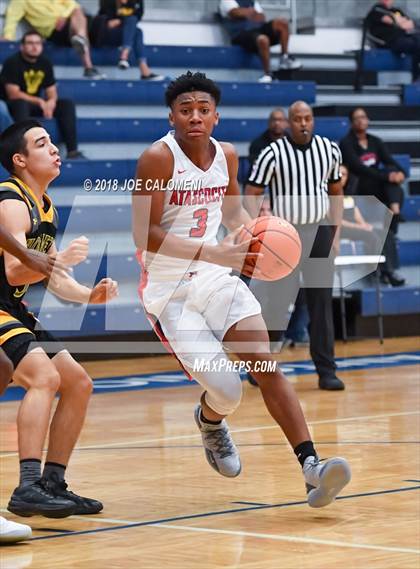 Thumbnail 2 in Atascocita vs East Central (South San Boys Basketball Tournament) photogallery.