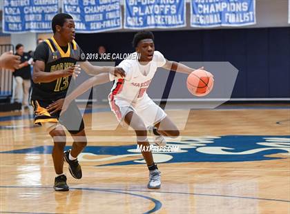 Thumbnail 1 in Atascocita vs East Central (South San Boys Basketball Tournament) photogallery.