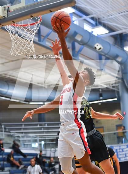 Thumbnail 3 in Atascocita vs East Central (South San Boys Basketball Tournament) photogallery.