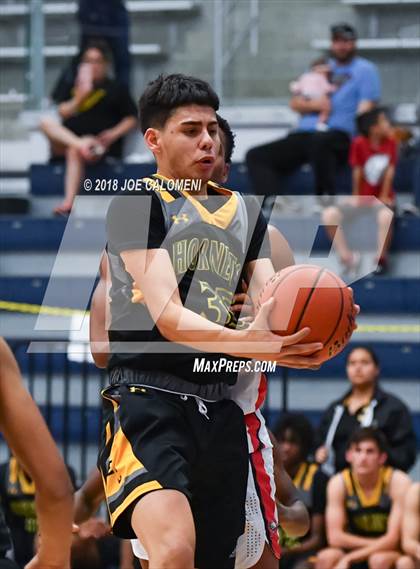 Thumbnail 1 in Atascocita vs East Central (South San Boys Basketball Tournament) photogallery.