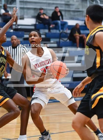 Thumbnail 1 in Atascocita vs East Central (South San Boys Basketball Tournament) photogallery.
