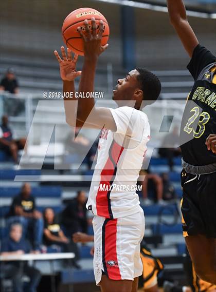 Thumbnail 2 in Atascocita vs East Central (South San Boys Basketball Tournament) photogallery.