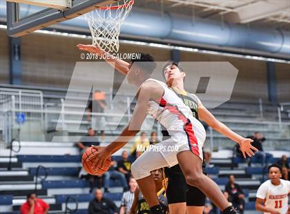 Thumbnail 3 in Atascocita vs East Central (South San Boys Basketball Tournament) photogallery.
