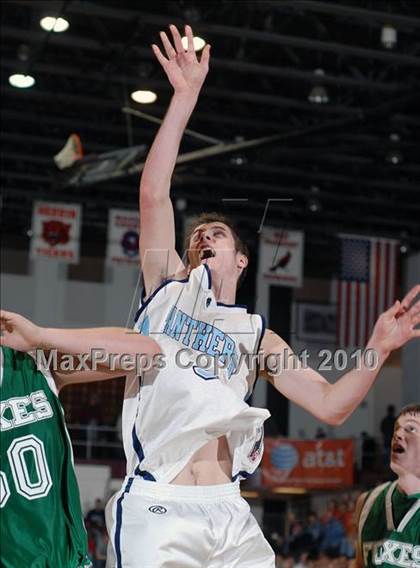 Thumbnail 3 in Pinckneyville vs Hamilton County  (Benton Invitational Tournament) photogallery.