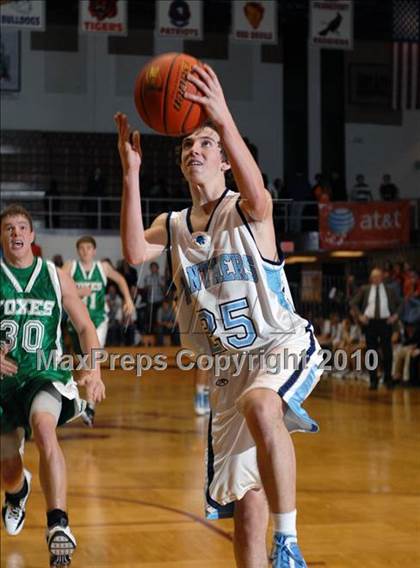Thumbnail 2 in Pinckneyville vs Hamilton County  (Benton Invitational Tournament) photogallery.