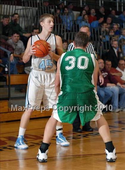 Thumbnail 2 in Pinckneyville vs Hamilton County  (Benton Invitational Tournament) photogallery.