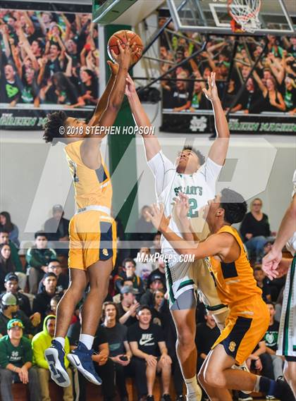Thumbnail 3 in Sunnyside @ St. Mary's (CIF D2 Round 1 Playoff) photogallery.