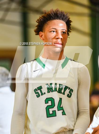 Thumbnail 2 in Sunnyside @ St. Mary's (CIF D2 Round 1 Playoff) photogallery.