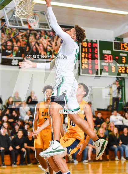 Thumbnail 3 in Sunnyside @ St. Mary's (CIF D2 Round 1 Playoff) photogallery.