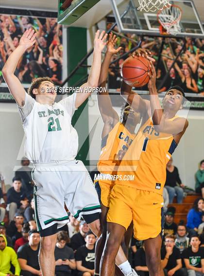 Thumbnail 2 in Sunnyside @ St. Mary's (CIF D2 Round 1 Playoff) photogallery.