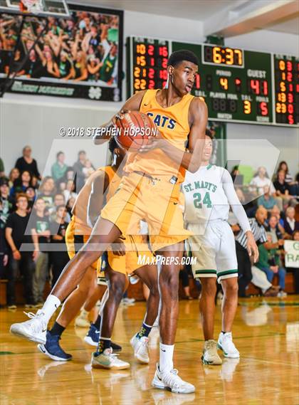 Thumbnail 2 in Sunnyside @ St. Mary's (CIF D2 Round 1 Playoff) photogallery.