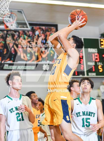Thumbnail 1 in Sunnyside @ St. Mary's (CIF D2 Round 1 Playoff) photogallery.