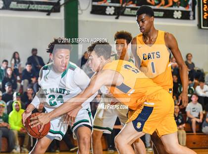Thumbnail 3 in Sunnyside @ St. Mary's (CIF D2 Round 1 Playoff) photogallery.