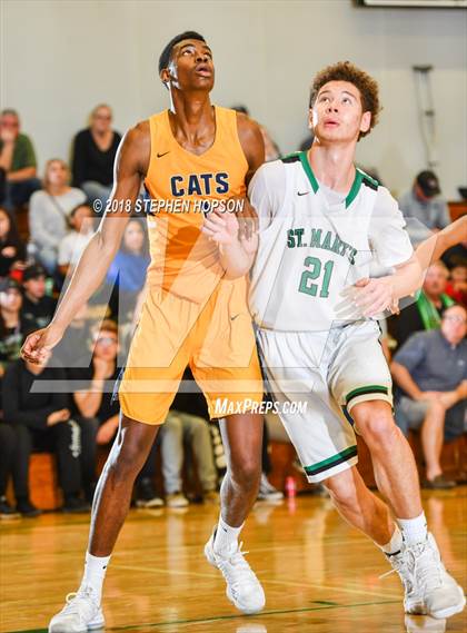 Thumbnail 2 in Sunnyside @ St. Mary's (CIF D2 Round 1 Playoff) photogallery.