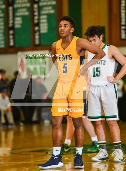 Thumbnail 2 in Sunnyside @ St. Mary's (CIF D2 Round 1 Playoff) photogallery.