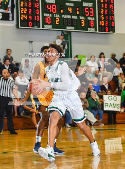 Thumbnail 3 in Sunnyside @ St. Mary's (CIF D2 Round 1 Playoff) photogallery.