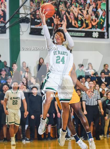 Thumbnail 3 in Sunnyside @ St. Mary's (CIF D2 Round 1 Playoff) photogallery.