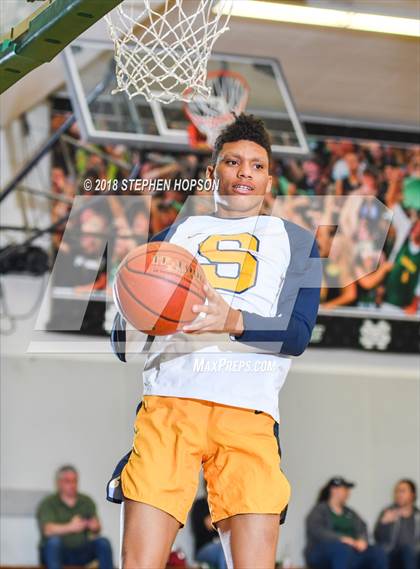 Thumbnail 3 in Sunnyside @ St. Mary's (CIF D2 Round 1 Playoff) photogallery.
