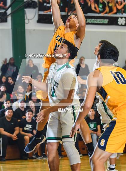 Thumbnail 2 in Sunnyside @ St. Mary's (CIF D2 Round 1 Playoff) photogallery.