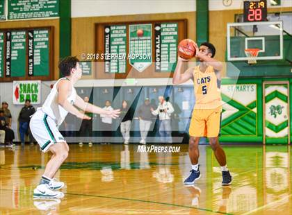 Thumbnail 3 in Sunnyside @ St. Mary's (CIF D2 Round 1 Playoff) photogallery.