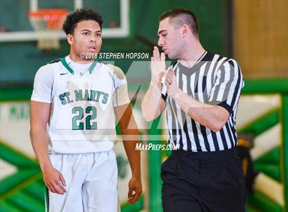 Thumbnail 3 in Sunnyside @ St. Mary's (CIF D2 Round 1 Playoff) photogallery.