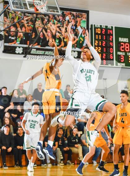 Thumbnail 2 in Sunnyside @ St. Mary's (CIF D2 Round 1 Playoff) photogallery.