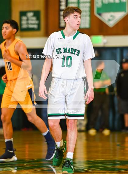 Thumbnail 3 in Sunnyside @ St. Mary's (CIF D2 Round 1 Playoff) photogallery.