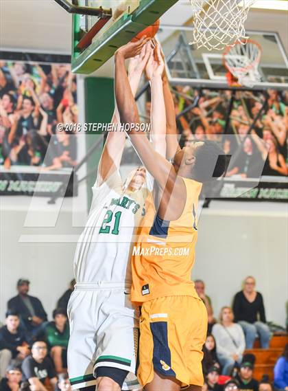 Thumbnail 2 in Sunnyside @ St. Mary's (CIF D2 Round 1 Playoff) photogallery.