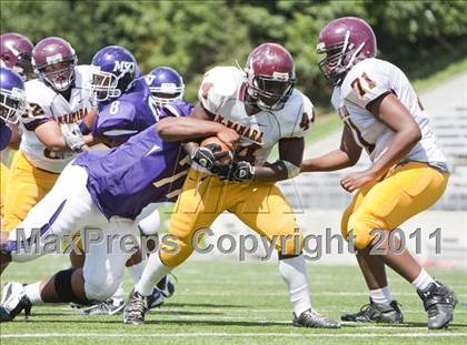 Thumbnail 2 in Bishop McNamara vs. Mount St. Joseph (I-95 Kickoff Classic) photogallery.