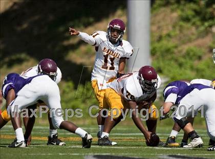 Thumbnail 1 in Bishop McNamara vs. Mount St. Joseph (I-95 Kickoff Classic) photogallery.
