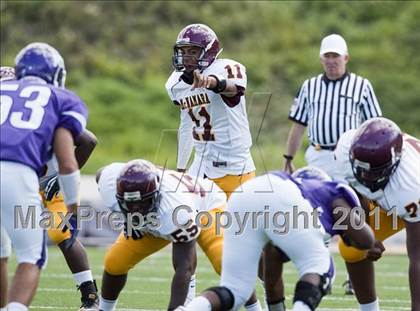 Thumbnail 1 in Bishop McNamara vs. Mount St. Joseph (I-95 Kickoff Classic) photogallery.