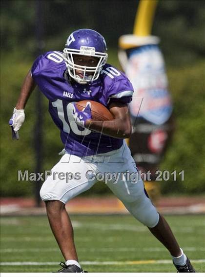 Thumbnail 2 in Bishop McNamara vs. Mount St. Joseph (I-95 Kickoff Classic) photogallery.