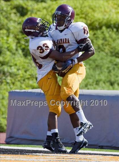 Thumbnail 3 in Bishop McNamara vs. Mount St. Joseph (I-95 Kickoff Classic) photogallery.