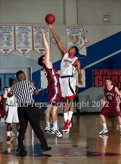 Thumbnail 2 in Sacred Heart Prep vs. Salesian (CIF D4 NorCal Regional Final) photogallery.