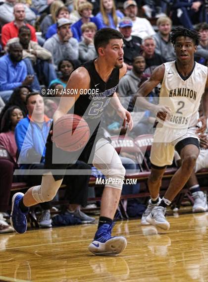 Thumbnail 1 in Southwest Christian Academy vs. Hamilton Heights Christian Academy (Hotbed Classic) photogallery.