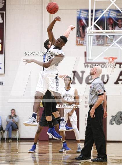 Thumbnail 1 in Southwest Christian Academy vs. Hamilton Heights Christian Academy (Hotbed Classic) photogallery.