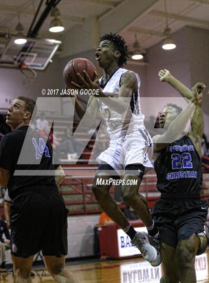 Thumbnail 3 in Southwest Christian Academy vs. Hamilton Heights Christian Academy (Hotbed Classic) photogallery.
